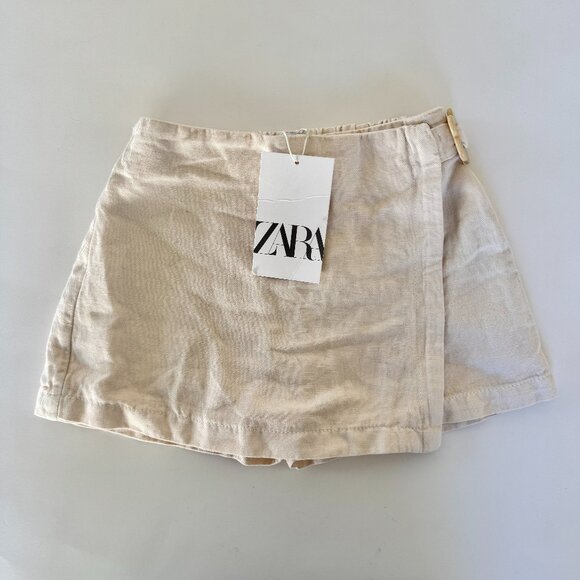Zara Other - ZARA Skort | Cream Beige | 4–5Y | NWT (new with tags)
